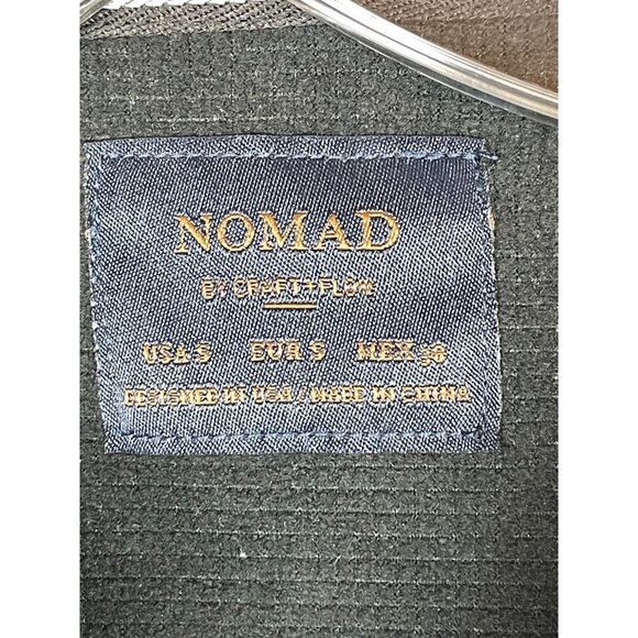 NWT Nomad Small Black White Buffalo Plaid Thermal Lined Button Down Shirt LS - Picture 7 of 7